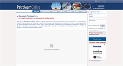 Desktop Screenshot of local.petroleumonline.com